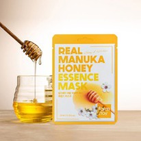 ����� �������� � ���������� ���� ������ FARMSTAY Real Manuka Honey Essence Mask