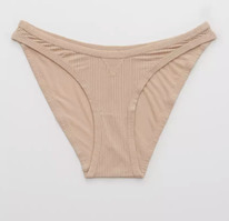American eagle Aerie Modal Ribbed High Cut Bikini Sands