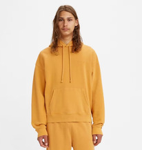 LS RED TAB HOODIE SWEATSHIRT A Cool Yellow