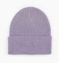 LS WORDMARK BEANIE Dark Purple - Purple