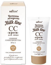 BIELITA Milk Line ��-���� �/���� ���������.��� 10 � 1 ������ ������������ SPF15