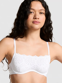 Victoriassecret WINK UNLINED SCOOP BRA Optic White