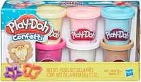 amazon GB Play-Doh Confetti Collection, 6 Pack of 2-Ounce Cans