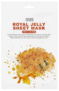 ����� �������� � ���������� ��������� ������� TENZERO Royal Jelly Sheet Mask
