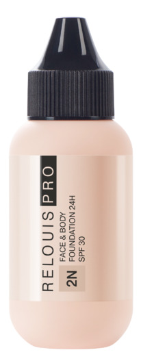 RELOUIS PRO ���.���� �/���� Face&Body Foundation 24H SPF30 ��� 2N ������� �����,
