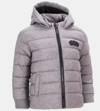Sportsdirect Character Padded Coat Infants Batman