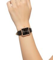 outlet46 LILY + STONE Damen Armband-Uhr mit quadratischem Geh&auml;use analoge Q