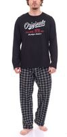 outlet46 AM LEGEND Herren Pyjama-Set 2-teilig karierter Schlafanzug IAN MPJ 23 S