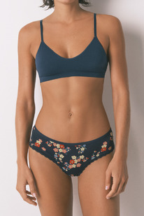 womensecret Weiter brasilianischer Hipster  Blau