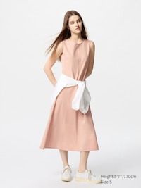 uniqlo Ultra Stretch Kleid (&auml;rmellos)