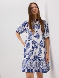 reserved Gemustertes Kleid