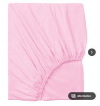ikea VRVIAL Spannbettlaken  rosa