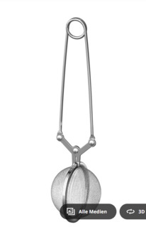 ikea IDEALISK Teesieb, Edelstahl 1.99&euro;