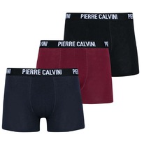 sportspar PIERRE CALVINI Hipster Herren Boxershorts 3er-Pack Dark 6130-3-D