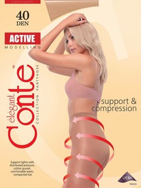 02.06 CONTE ELEGANT �������� ������� CONTE ACTIVE 40 8�-61�� mocca