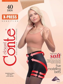 02.06 CONTE ELEGANT �������� ������� CONTE X-PRESS 40 8�-69�� mocca