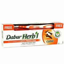 Dabur Herbl Toothpaste Clove with Toothbrush / ����� ������ ����� ������ �������