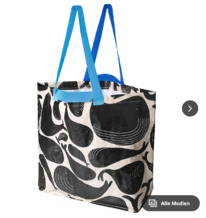ikea ROMELSN Tasche mittel, Walmuster, 45x18x45 cmx36 l