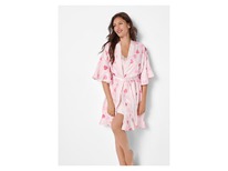 lidl Damen Satin-Kimono Rosa