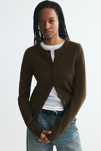 hm Cardigan in Strukturstrick