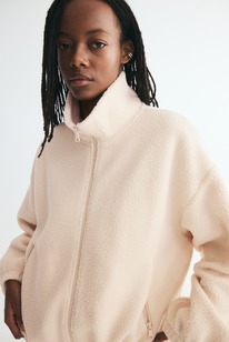 hm Jacke aus Teddyfleece