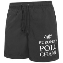 sportspar EUROPEAN POLO CHAMP Herren Badeshorts EPCSWIM-SCHWARZ