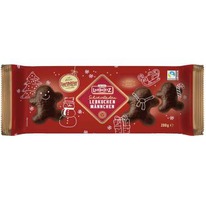 worldofsweets Lambertz Schokoladen Lebkuchenm&auml;nnchen Zartbitter 200g