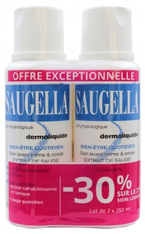 cocooncenter 	 Saugella Dermoliquid 2 x 250 ml