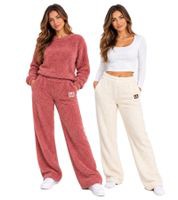 outlet46  2350256 kuschelige LA GEAR Damen Teddyfleece Hose &ndash; Bequeme Teddy Kusc