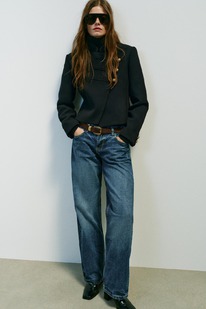 zara KURZE DOPPELREIHIGE JACKE
