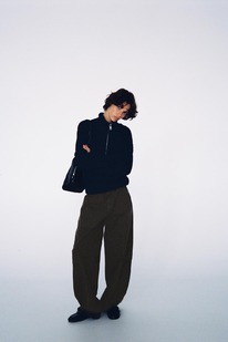 zara STRUKTURIERTER STRICKPULLOVER