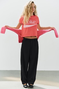 zara HOSE MIT ZIERFALTEN