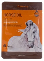      FarmStay VISIBLE DIFFERENCE MASK SHEET Horse Oi