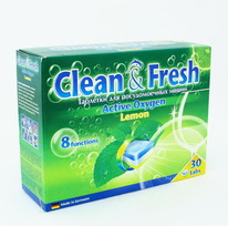 Dequine fresh clean текст. Таблетки для ПММ clean Fresh 5 в 1 30шт. Таблетки для ПММ "clean&Fresh" allin1 (Giga) 150 штук. Таблетки для ПММ "clean&Fresh" allin1.